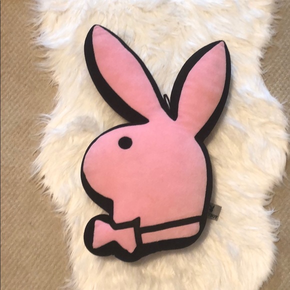 playboy bunny pillow pink